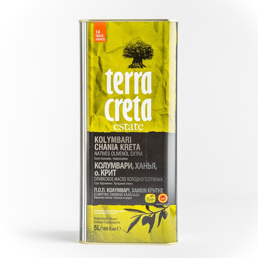 Terra Creta extra natives Olivenöl 5 Liter im Kanister
