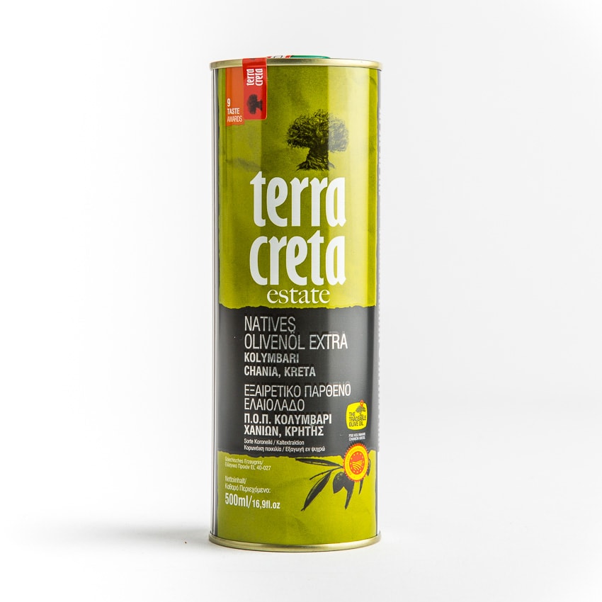 Terra Creta Estate Olivenöl Extra Nativ G.U.B. - Olivenöl aus Kreta